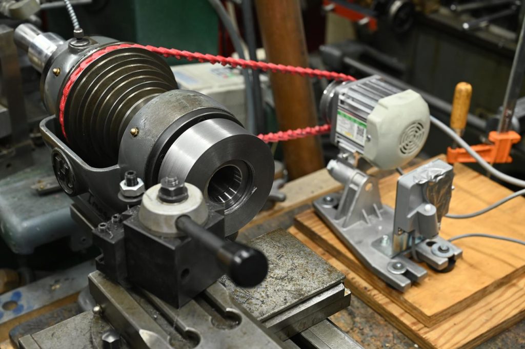 how to make a lathe chuck threaded back plate