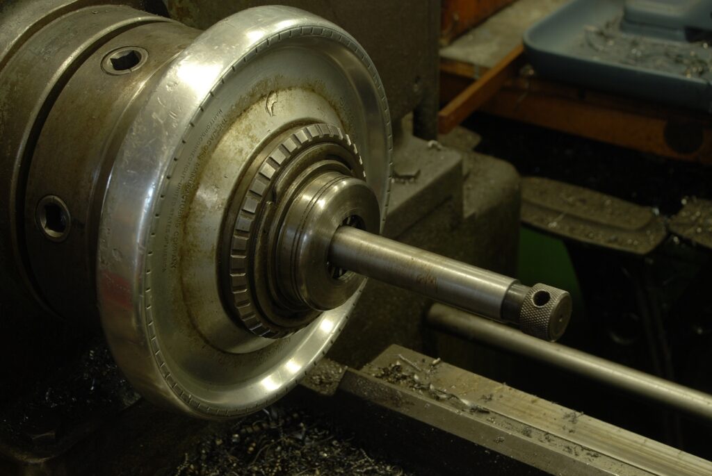 fitting the drawbar Acier F1 Mill spindle