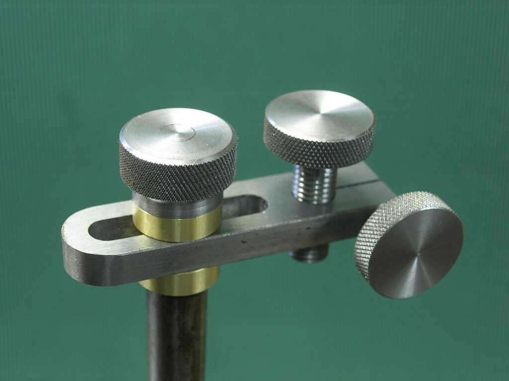 Mcgyver's drill sharpening grinding fixture