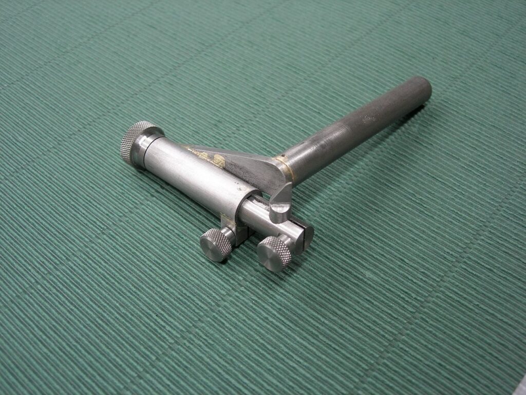 Mcgyver's drill sharpening grinding fixture