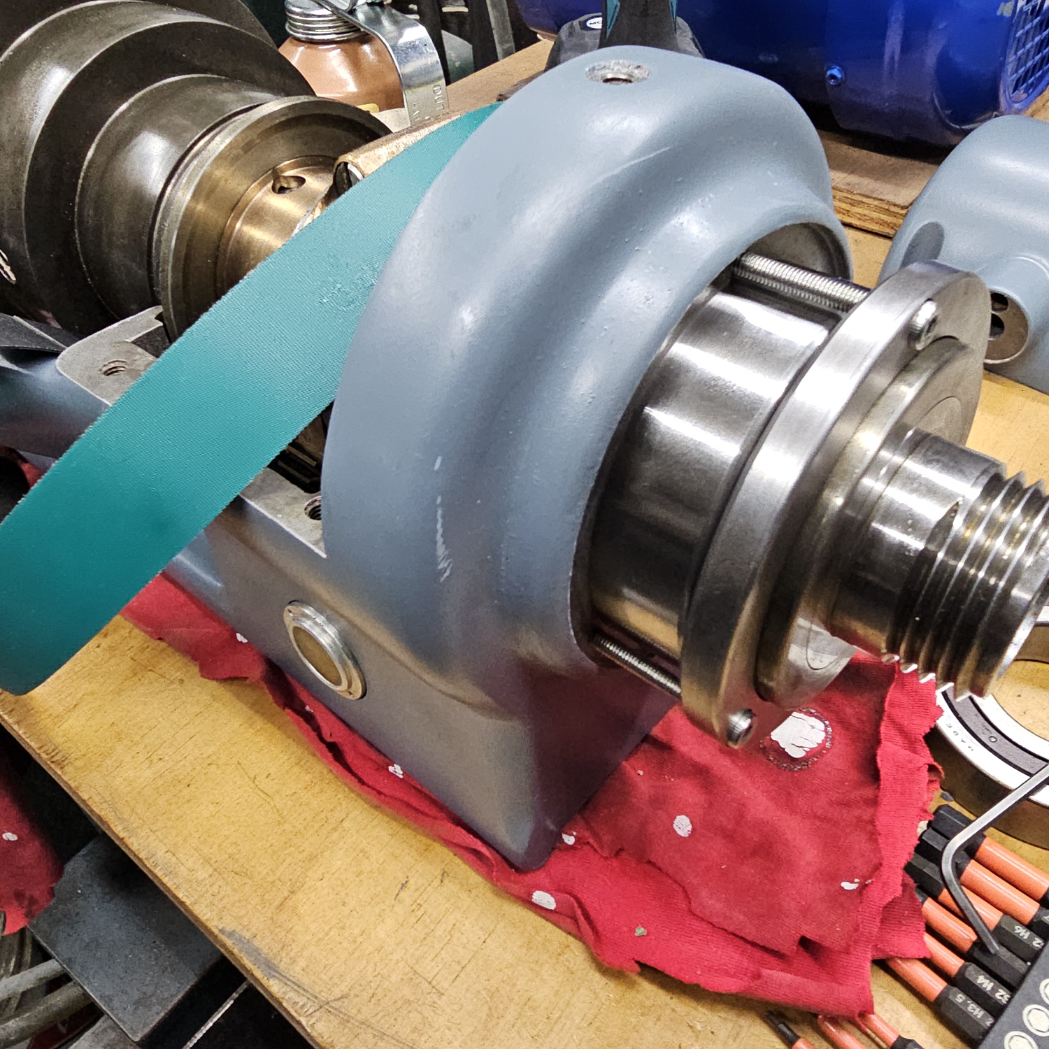 Read more about the article New Precision Taper Mount Roller Bearings for a Schaublin 102 Lathe